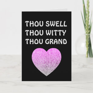 ANNIVERSAIRE ROMANTIQUE CARTE DE SALUT MARI OU FEM