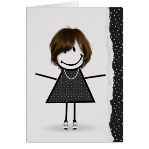 Anniversaire Stick Girl avec Basket