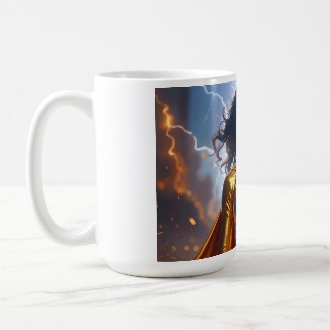 Anniversaire - Superhero Joyeux Anniversaire - Mug (Gauche)