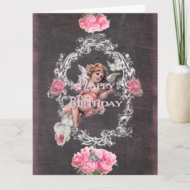 Anniversaire - Tableau noir - Carte de voeux (Devant)