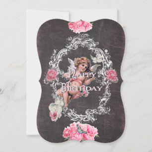 Anniversaire - Tableau noir - Carte d'invitation