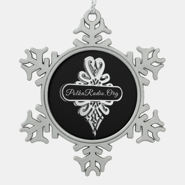 Anniversary Edition Snowflake Framed Ornament (Vorderseite)