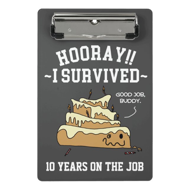 Anniversary Funny Mini Klemmbrett (Vorderseite)