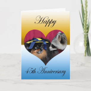 Anniversary Greeting Card Karte