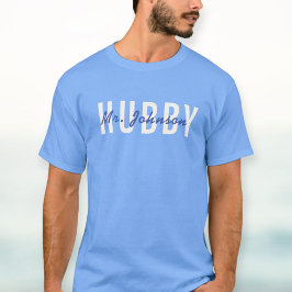 Anniversary printed t-shirt /hubby shirt