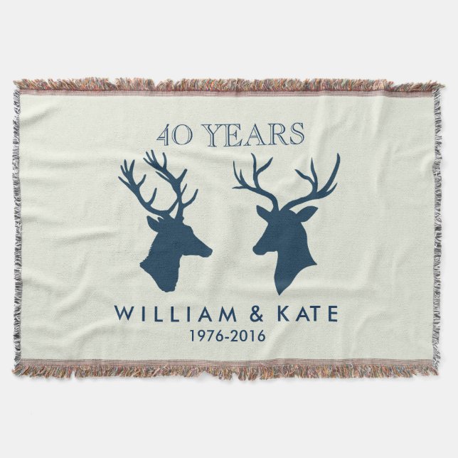 ANNIVERSARY STAG & DEER DECKE (Vorderseite)