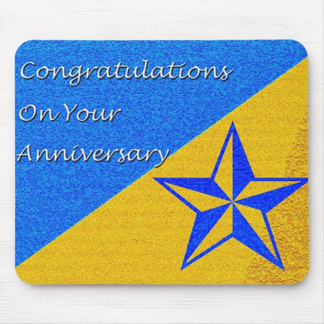 Anniversary Star Mousepad (Vorne)