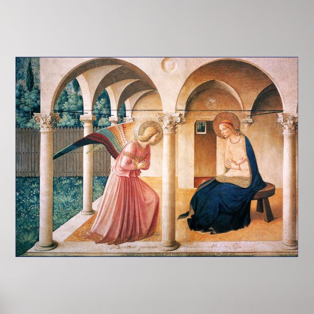 ANNONCE de Fra Beato Angelico Poster (Devant)