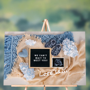 Annonce de grossesse carte de bienvenue bébé, Genr