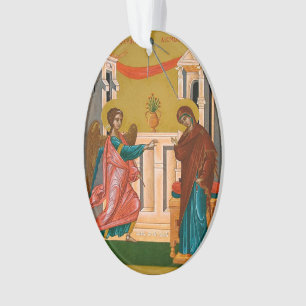 Annonce de l'ornement de Theotokos