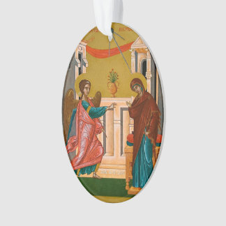 Annonce de l'ornement de Theotokos