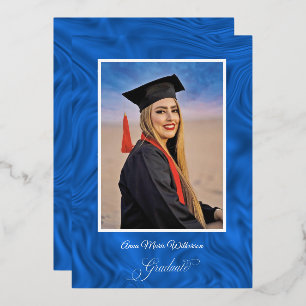 Annonce de remise de diplômes du lycée Blue Satin
