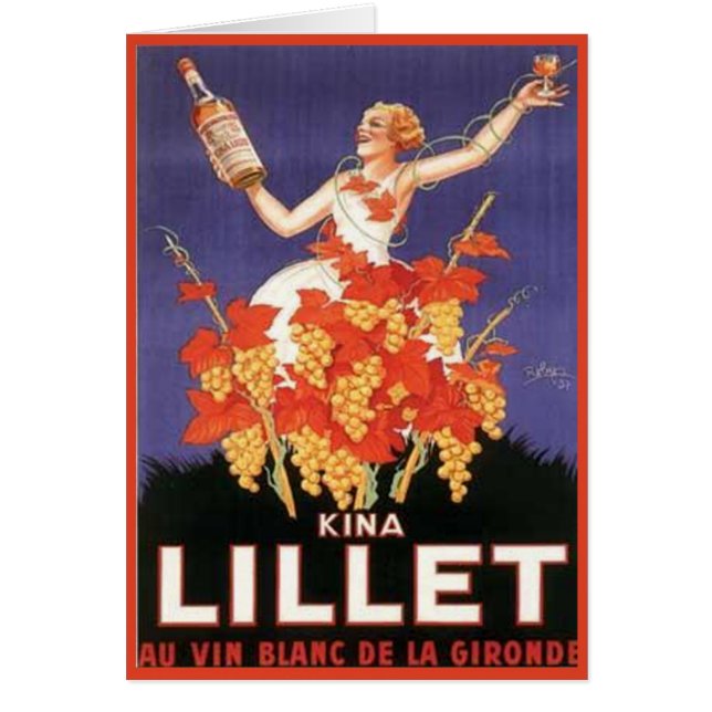Annonce Vintage Kina Lillet (Devant)