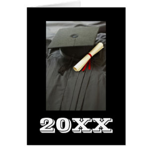 Annonces De Graduation Photo Vide À L'Intérieur