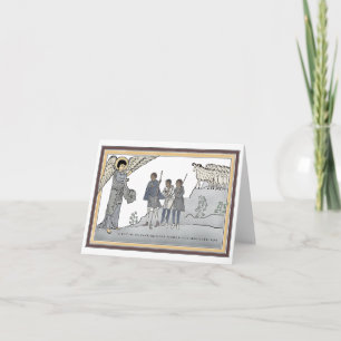Annonciation aux Cartes de Noël des bergers