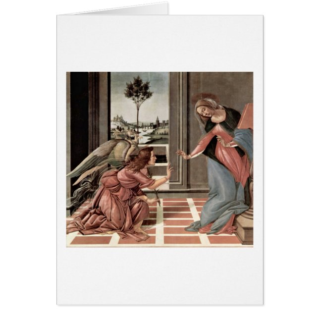 Annonciation Par Sandro Botticelli (Devant)