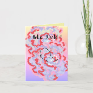 Announcement Card : Liebe der Geburt Ankündigung