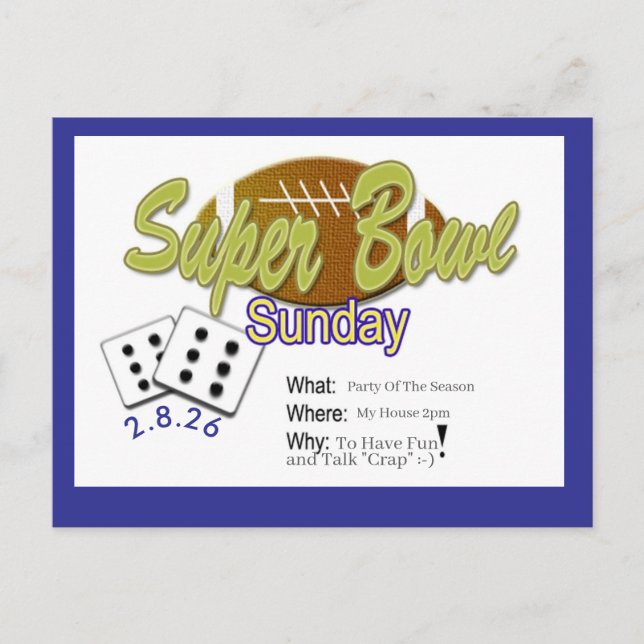 Announcement Postcard Ankündigungspostkarte (Vorderseite)