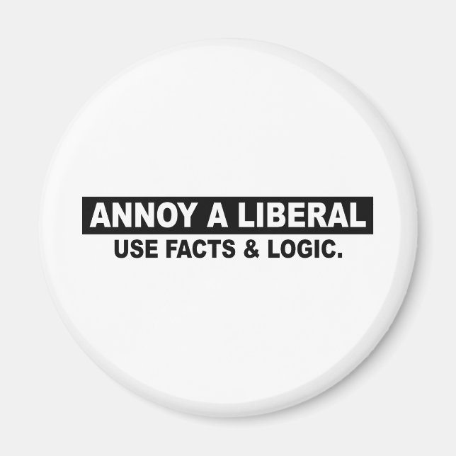 ANNOY EINE LIBERALE - NUTZUNGSFAKTEN UND LOGIK MAGNET (Vorne)