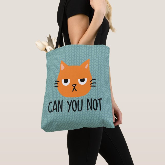 Annoyed Cat KANN SIE NICHT Funny Tasche (Von Nahem)