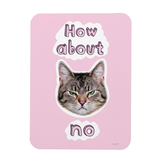 Annoyed Cat Magnet (Vertikal)