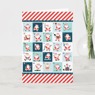 Annuelles Cartes de Noël de sports pour les fêtes