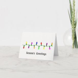 Annuelles Cartes de vœux de Noël pour les Fêtes