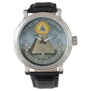 Annuit Coeptis - das All-Seeing-Auge Armbanduhr