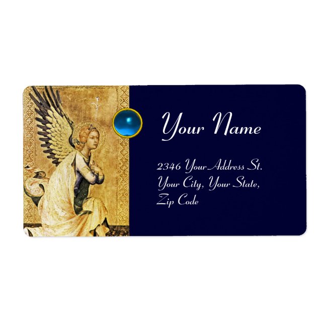 ANNUNCIATION ANGEL, Blue Sapphire (Vorne)
