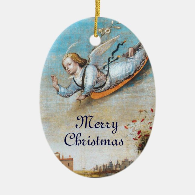 ANNUNCIATION ANGEL KERAMIKORNAMENT (Vorne)