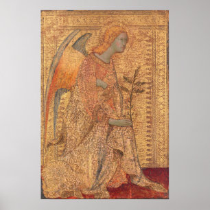 Annunciation - Simone Martini Fine Art Poster