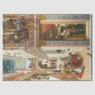 Annunziation ,Saint Emidius und ein UFO von Crivel Seidenpapier