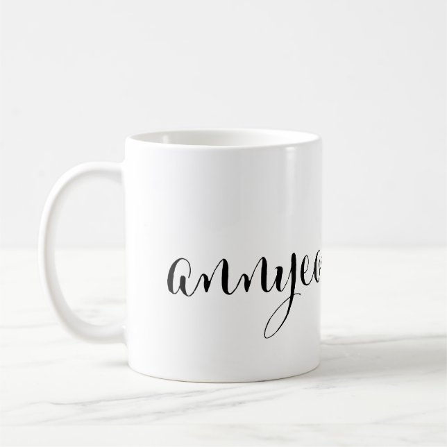 annyeonghaseyo Good Morning Coréen Mug (Gauche)