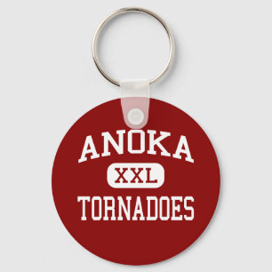 Anoka - Tornados - Highschool - Anoka Minnesota Schlüsselanhänger
