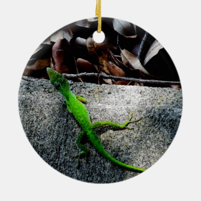 Anole 6704 keramik ornament (Hinten)