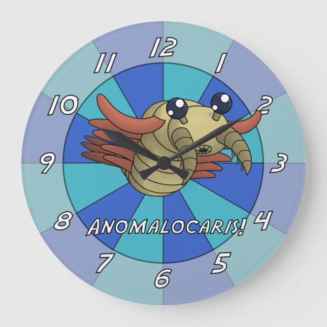 Anomalocaris! Acryl Wanduhren (Vorderseite)