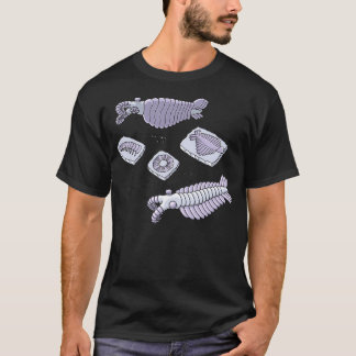 Anomalocaris Fossils T-Shirt