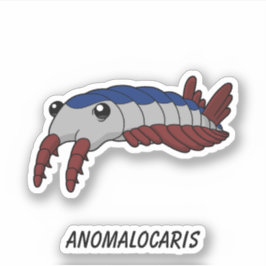 Anomalocaris - Prähistorisches Meer - Vinyl Aufkleber