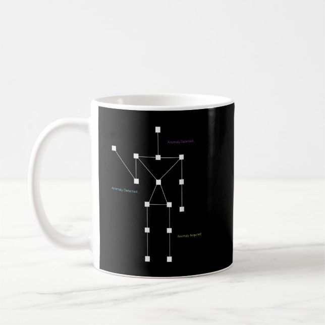 Anomaly Detected SLS Ghost Jagen - Funny Paranor Kaffeetasse (Links)