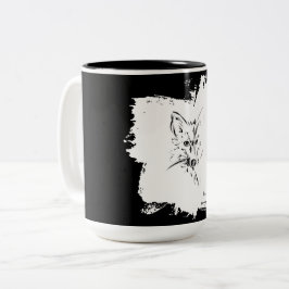 Anonimal 1 zweifarbige tasse