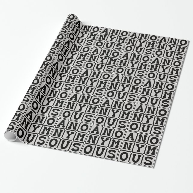 Anonym, kollektiv geschenkpapier (Ungerollt)