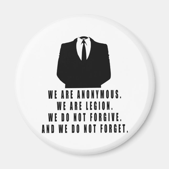 anonym magnet (Vorne)