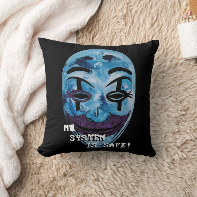 Anonym unmaskiert kissen (Decke)