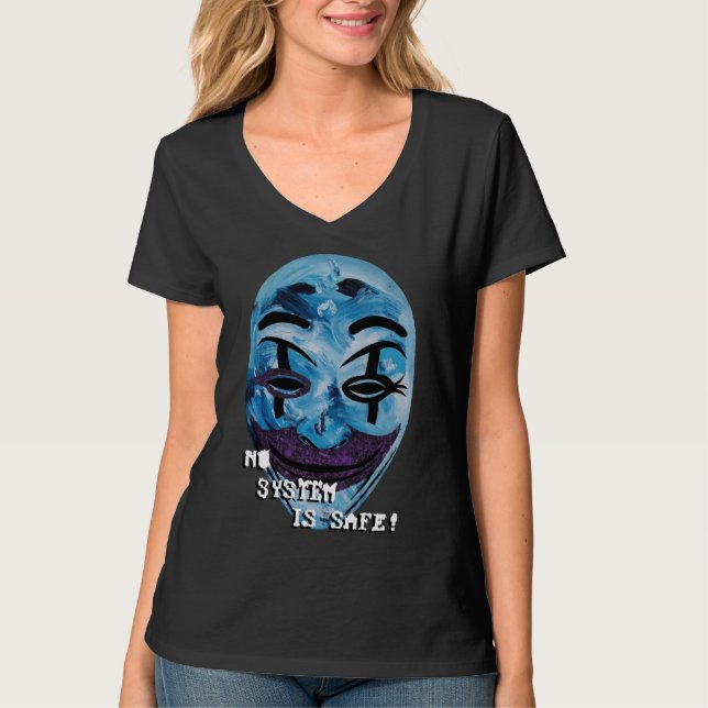 Anonym unmaskiert T-Shirt (Vorderseite)