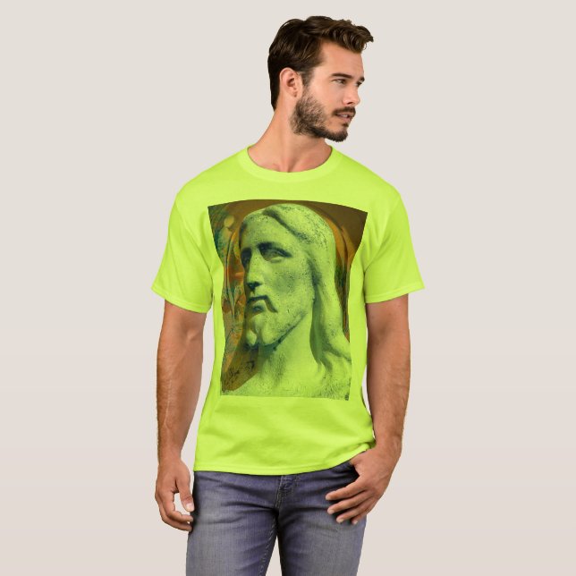 Anonyme Christus Jesus Statue in Peoria IL  T-Shirt (Vorne ganz)