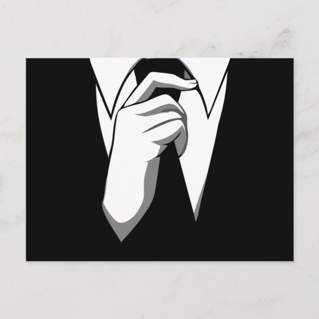 Anonyme Crew Postkarte (Vorderseite)