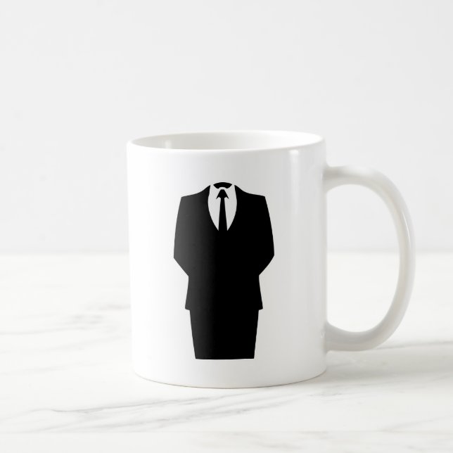 anonyme Ikoneninternet 4chan SA Kaffeetasse (Rechts)