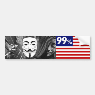 Anonymer 99% Autoaufkleber