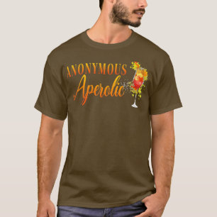Anonymer Aperolic Aperolglas Aperolspritz T-Shirt