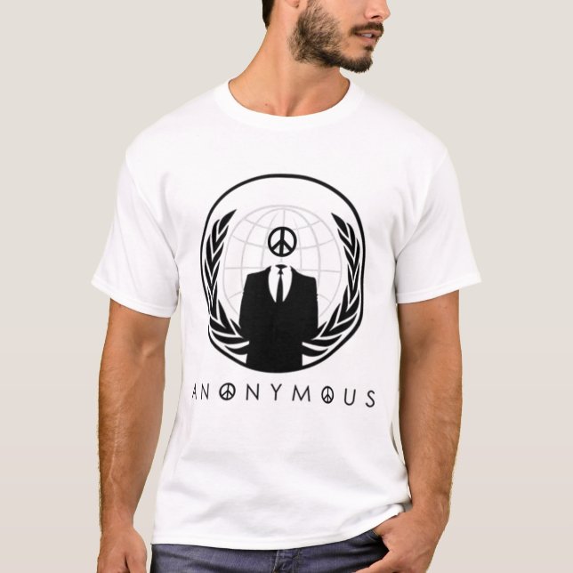Anonymer Frieden T-Shirt (Vorderseite)